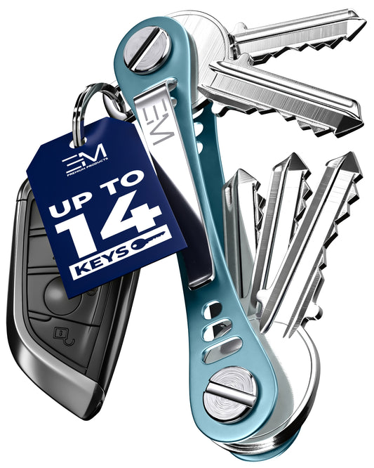 EM Compact Key Holder - Blue