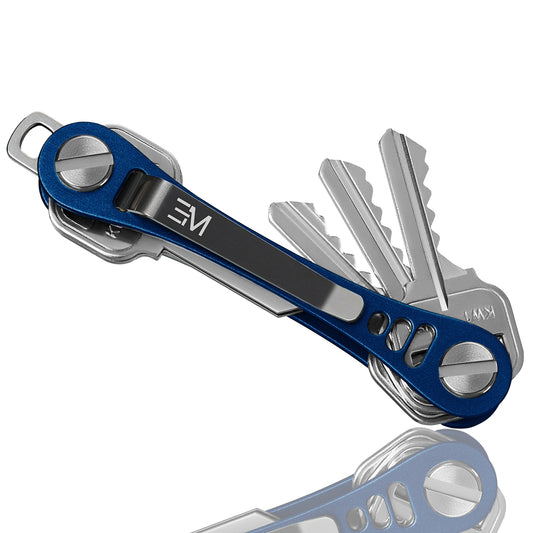 EM Compact Key Holder - Navy Blue